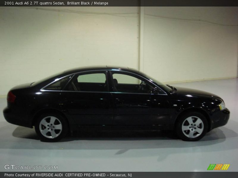 Brilliant Black / Melange 2001 Audi A6 2.7T quattro Sedan