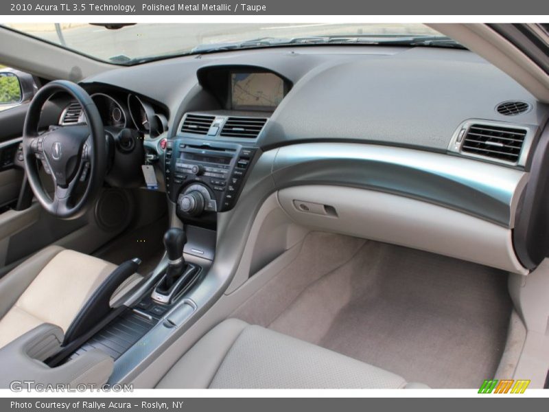 Polished Metal Metallic / Taupe 2010 Acura TL 3.5 Technology