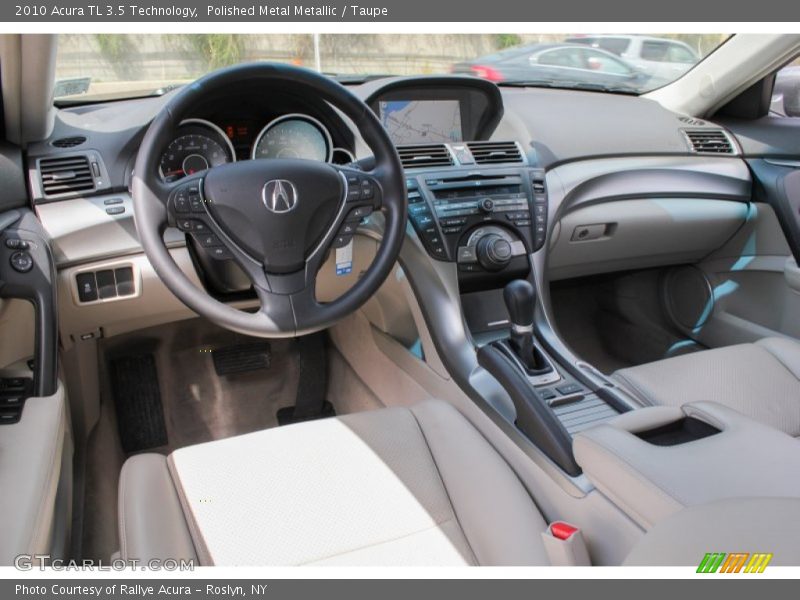 Taupe Interior - 2010 TL 3.5 Technology 