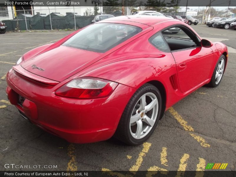 Guards Red / Black 2007 Porsche Cayman