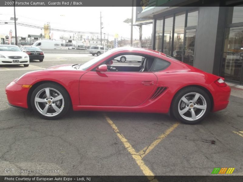 Guards Red / Black 2007 Porsche Cayman