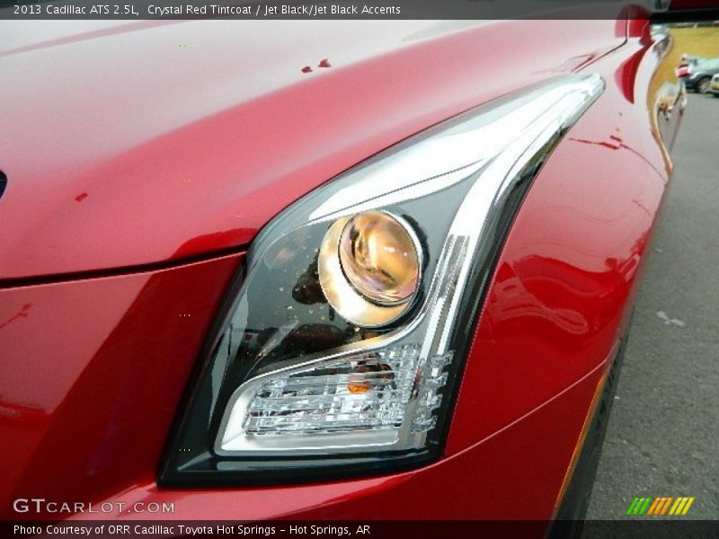 Crystal Red Tintcoat / Jet Black/Jet Black Accents 2013 Cadillac ATS 2.5L