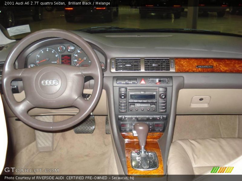 Brilliant Black / Melange 2001 Audi A6 2.7T quattro Sedan