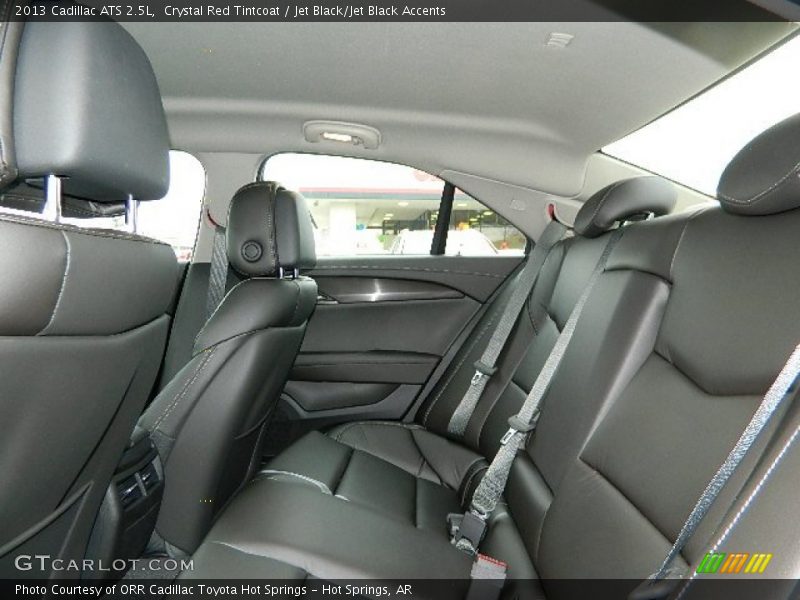 Crystal Red Tintcoat / Jet Black/Jet Black Accents 2013 Cadillac ATS 2.5L