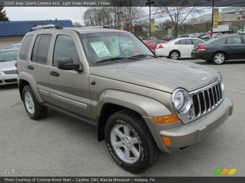 Light Khaki Metallic / Khaki 2005 Jeep Liberty Limited 4x4