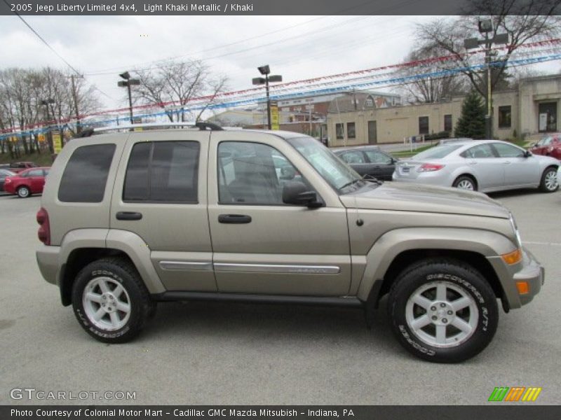 Light Khaki Metallic / Khaki 2005 Jeep Liberty Limited 4x4