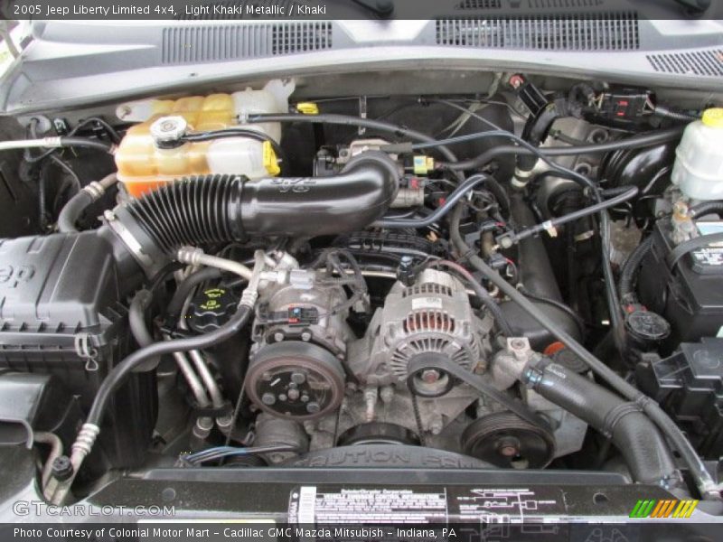 Light Khaki Metallic / Khaki 2005 Jeep Liberty Limited 4x4