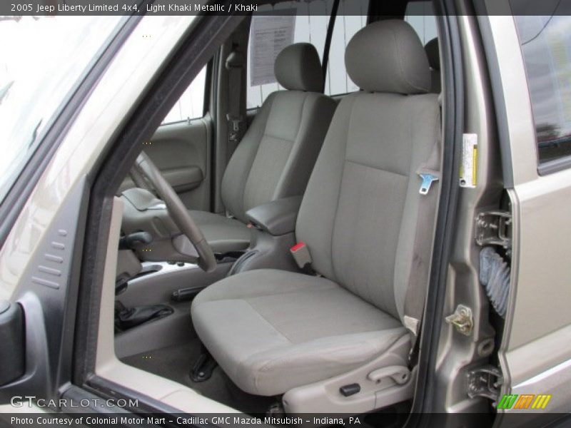 Light Khaki Metallic / Khaki 2005 Jeep Liberty Limited 4x4
