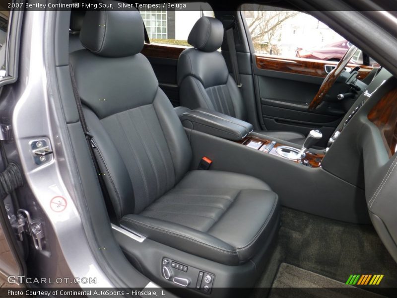 Front Seat of 2007 Continental Flying Spur 