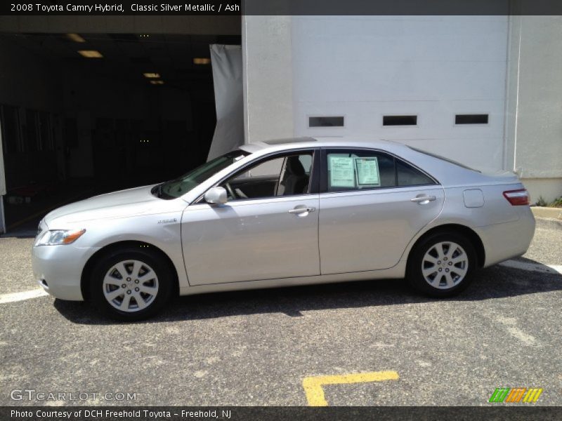 Classic Silver Metallic / Ash 2008 Toyota Camry Hybrid