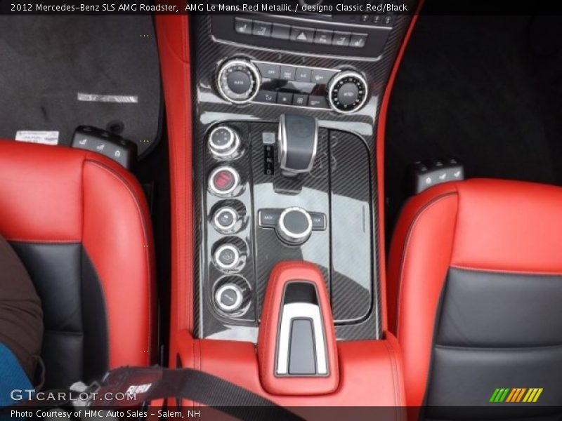 AMG Le Mans Red Metallic / designo Classic Red/Black 2012 Mercedes-Benz SLS AMG Roadster