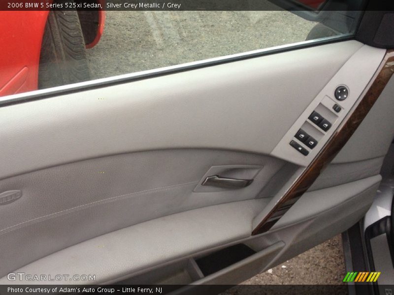 Silver Grey Metallic / Grey 2006 BMW 5 Series 525xi Sedan