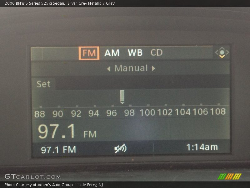 Silver Grey Metallic / Grey 2006 BMW 5 Series 525xi Sedan