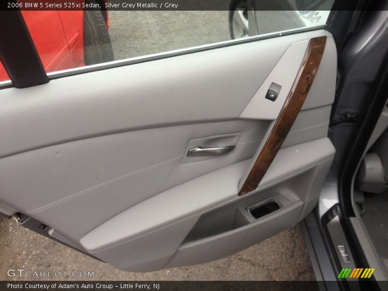 Silver Grey Metallic / Grey 2006 BMW 5 Series 525xi Sedan