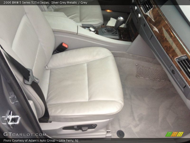 Silver Grey Metallic / Grey 2006 BMW 5 Series 525xi Sedan