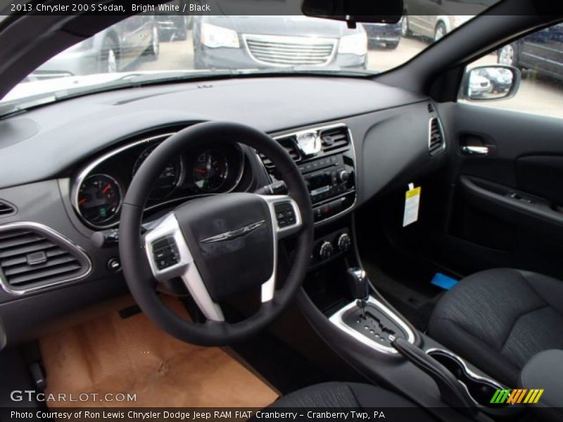 Black Interior - 2013 200 S Sedan 