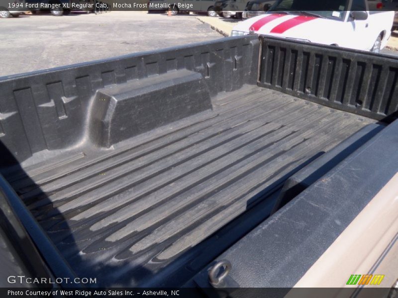 Mocha Frost Metallic / Beige 1994 Ford Ranger XL Regular Cab