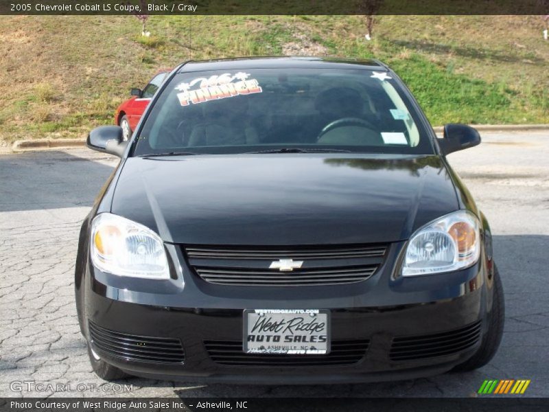 Black / Gray 2005 Chevrolet Cobalt LS Coupe