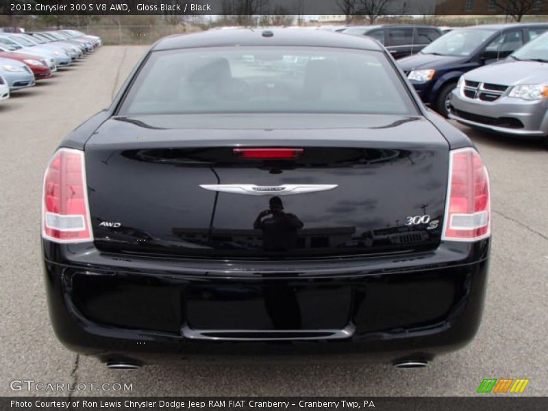 Gloss Black / Black 2013 Chrysler 300 S V8 AWD