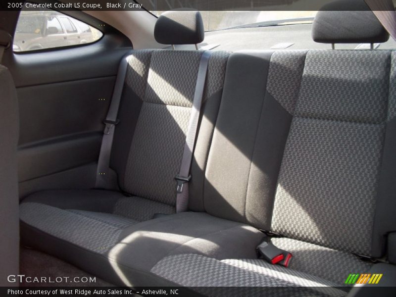 Black / Gray 2005 Chevrolet Cobalt LS Coupe