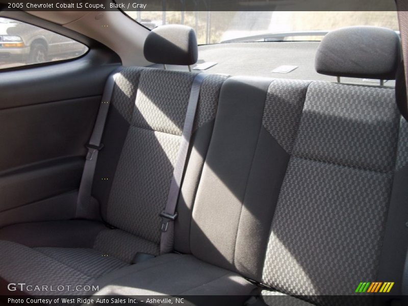 Black / Gray 2005 Chevrolet Cobalt LS Coupe