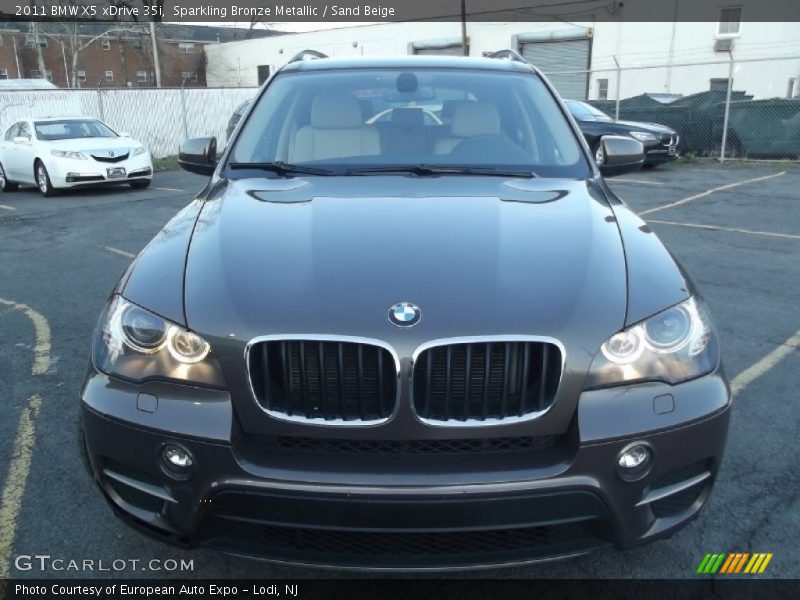 Sparkling Bronze Metallic / Sand Beige 2011 BMW X5 xDrive 35i