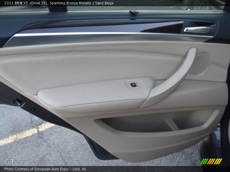 Sparkling Bronze Metallic / Sand Beige 2011 BMW X5 xDrive 35i