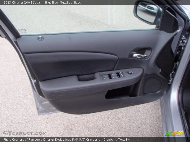 Billet Silver Metallic / Black 2013 Chrysler 200 S Sedan