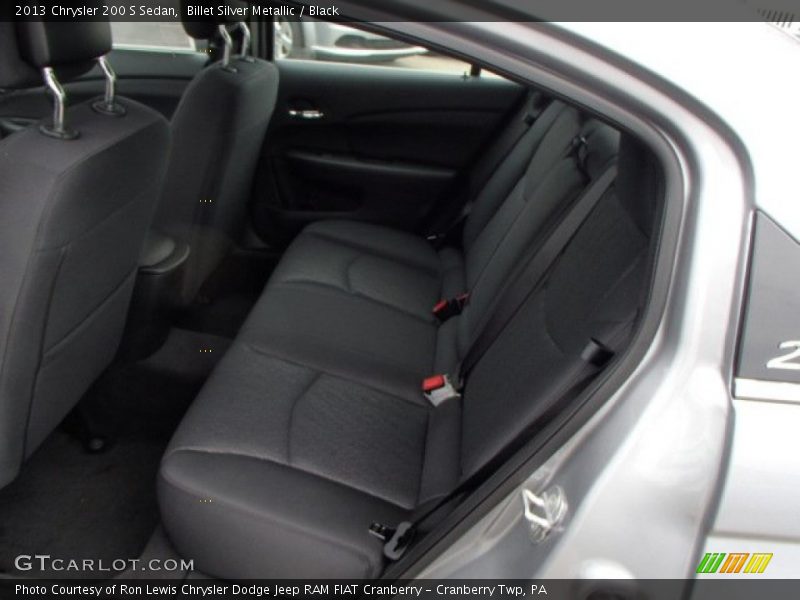 Billet Silver Metallic / Black 2013 Chrysler 200 S Sedan