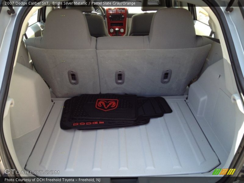 Bright Silver Metallic / Pastel Slate Gray/Orange 2007 Dodge Caliber SXT