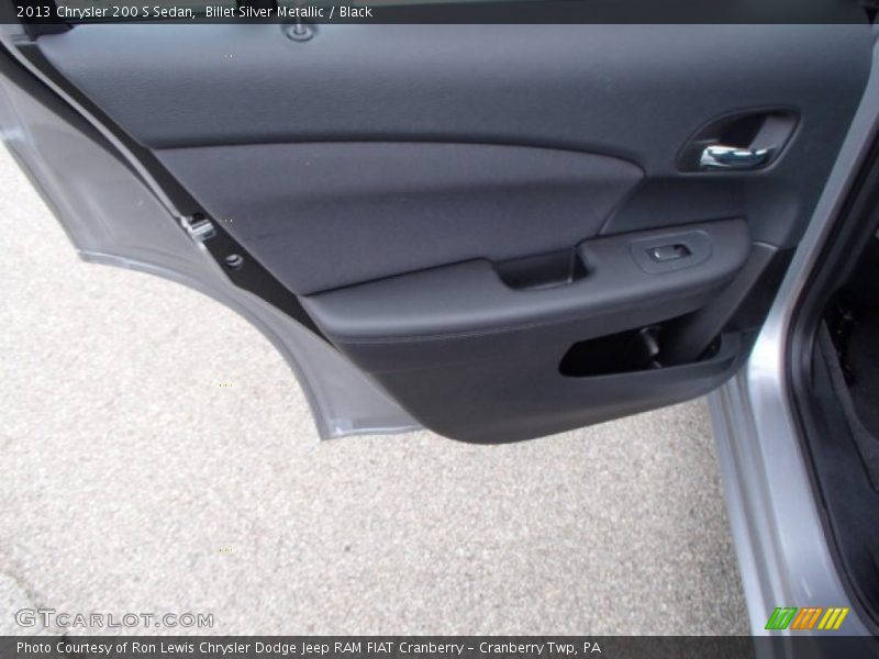 Billet Silver Metallic / Black 2013 Chrysler 200 S Sedan