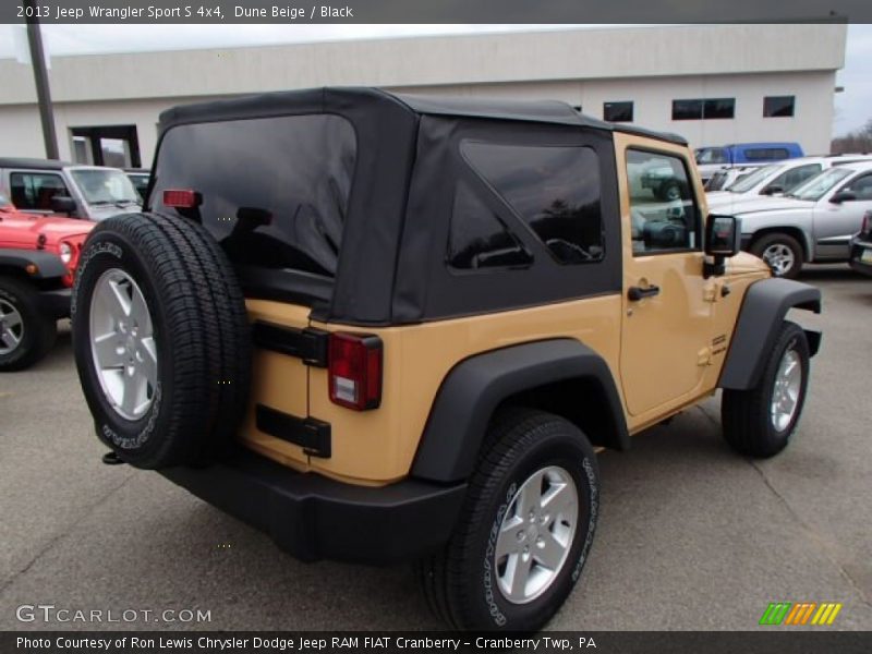 Dune Beige / Black 2013 Jeep Wrangler Sport S 4x4