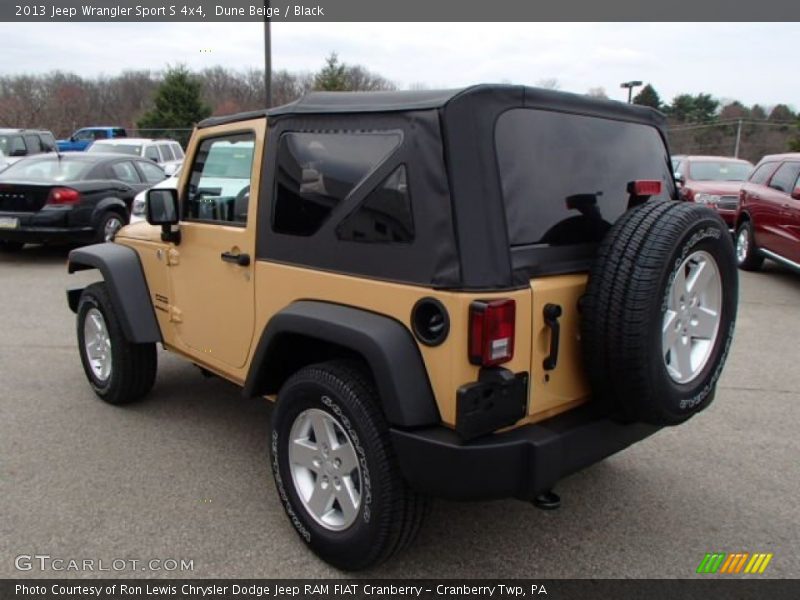 Dune Beige / Black 2013 Jeep Wrangler Sport S 4x4