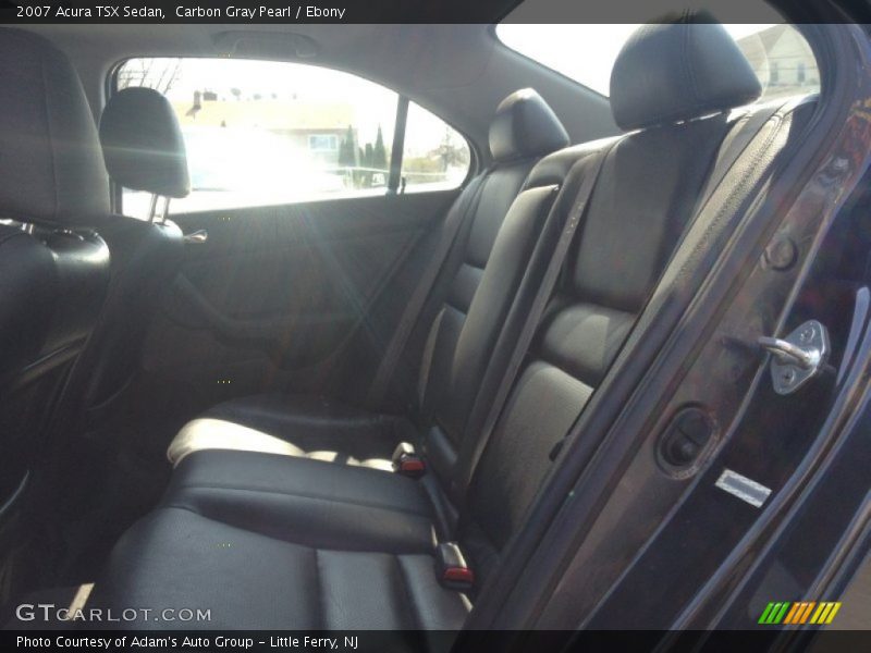 Carbon Gray Pearl / Ebony 2007 Acura TSX Sedan