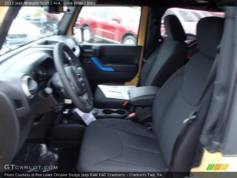 Dune Beige / Black 2013 Jeep Wrangler Sport S 4x4