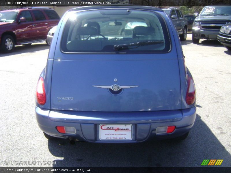 Marine Blue Pearl / Pastel Slate Gray 2007 Chrysler PT Cruiser