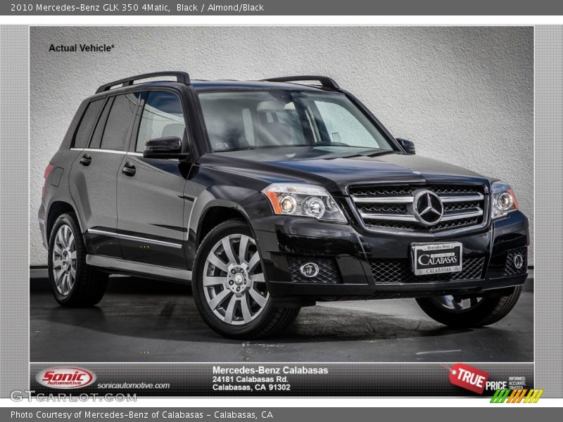 Black / Almond/Black 2010 Mercedes-Benz GLK 350 4Matic