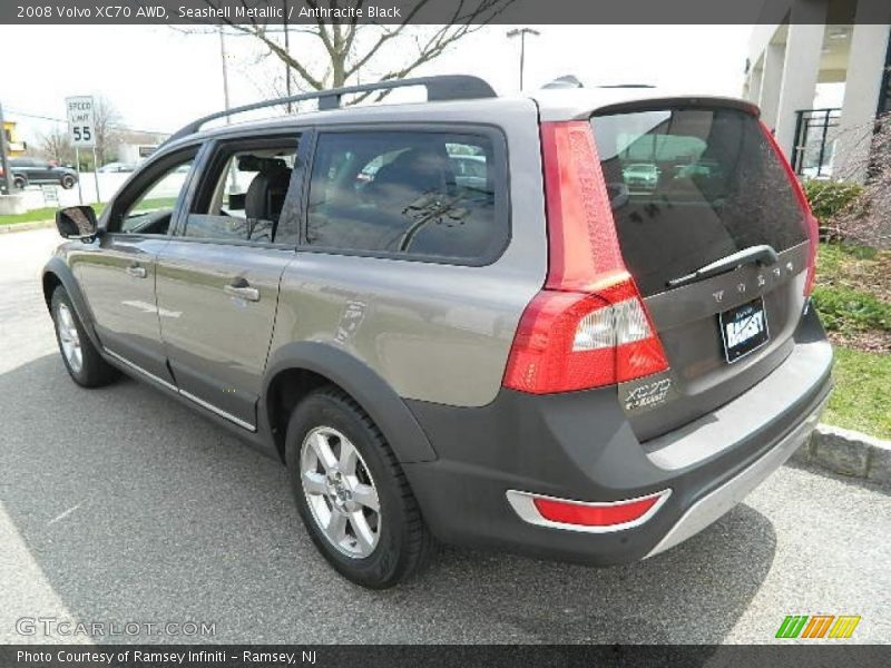 Seashell Metallic / Anthracite Black 2008 Volvo XC70 AWD