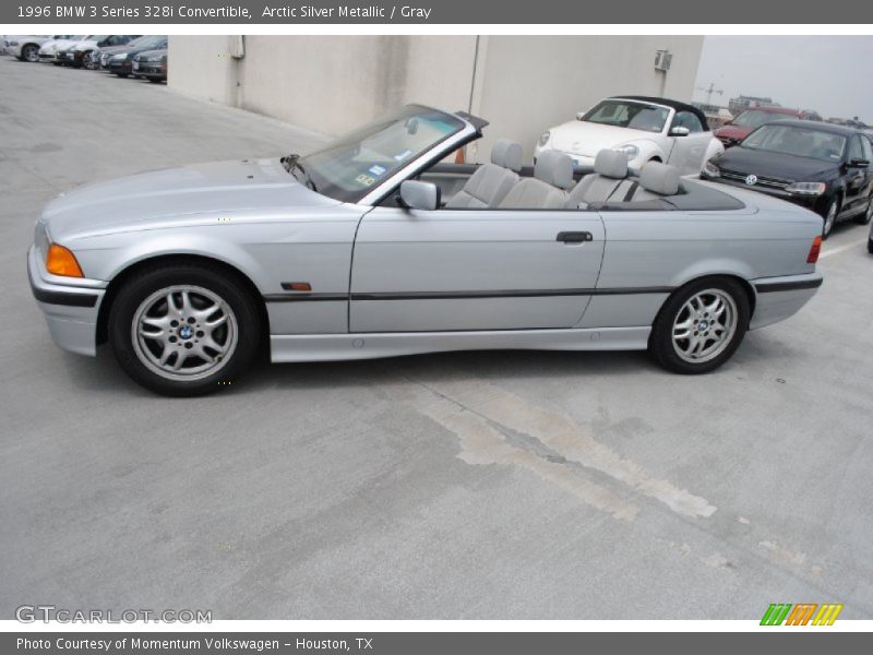  1996 3 Series 328i Convertible Arctic Silver Metallic