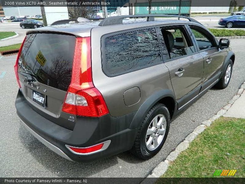 Seashell Metallic / Anthracite Black 2008 Volvo XC70 AWD
