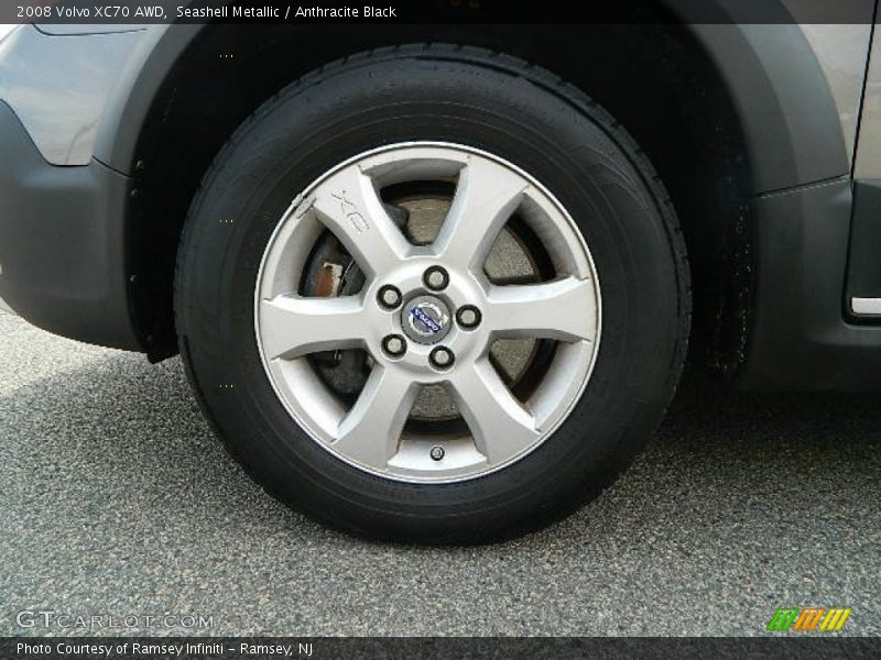 Seashell Metallic / Anthracite Black 2008 Volvo XC70 AWD
