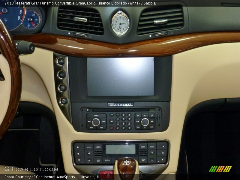 Controls of 2013 GranTurismo Convertible GranCabrio