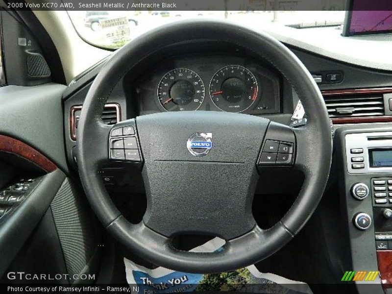 Seashell Metallic / Anthracite Black 2008 Volvo XC70 AWD