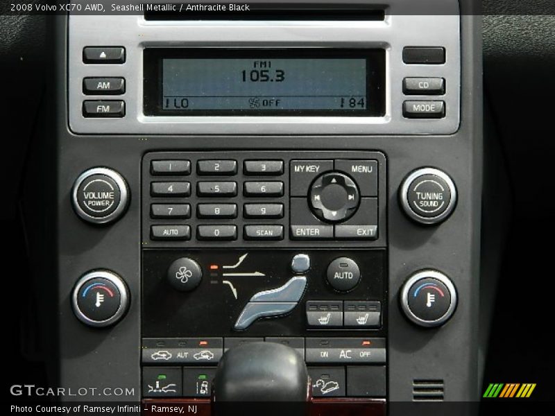 Seashell Metallic / Anthracite Black 2008 Volvo XC70 AWD