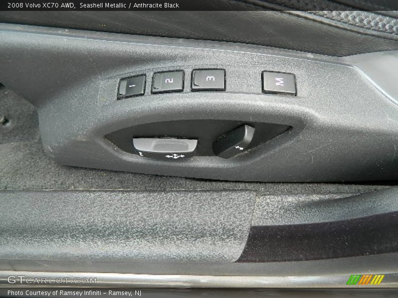 Seashell Metallic / Anthracite Black 2008 Volvo XC70 AWD