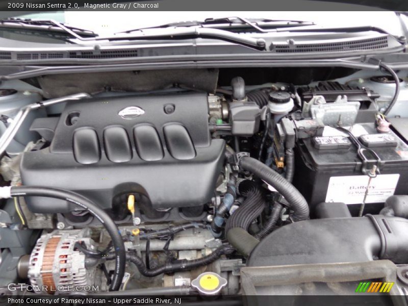 Magnetic Gray / Charcoal 2009 Nissan Sentra 2.0