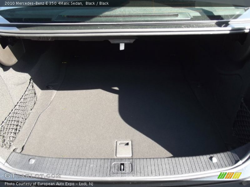 Black / Black 2010 Mercedes-Benz E 350 4Matic Sedan