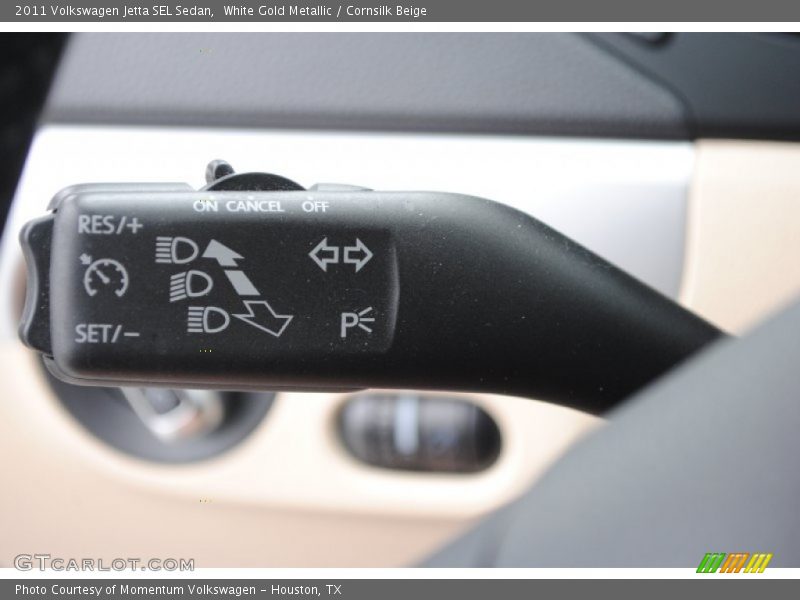 White Gold Metallic / Cornsilk Beige 2011 Volkswagen Jetta SEL Sedan