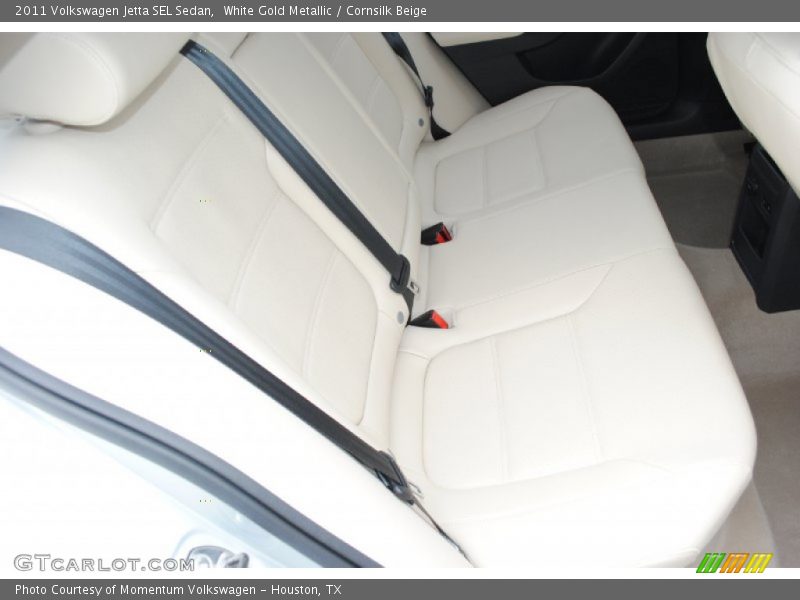 White Gold Metallic / Cornsilk Beige 2011 Volkswagen Jetta SEL Sedan