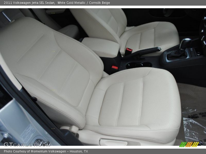 White Gold Metallic / Cornsilk Beige 2011 Volkswagen Jetta SEL Sedan
